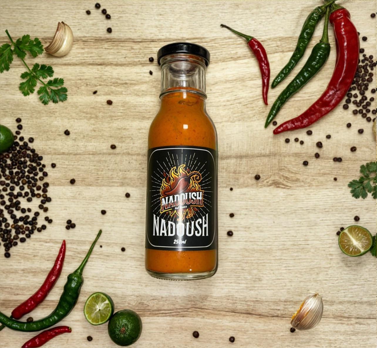 NADOUSH SAUCE (HOT FLAVOUR) 250G